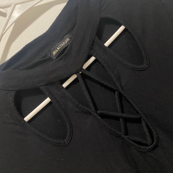 Large blk cut out top - Picture 3 of 3